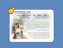 Tablet Screenshot of montessorione.com